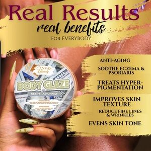 Canvas Beauty Body Glaze - Nourishing Oil Cream, Keep It A Hunnid